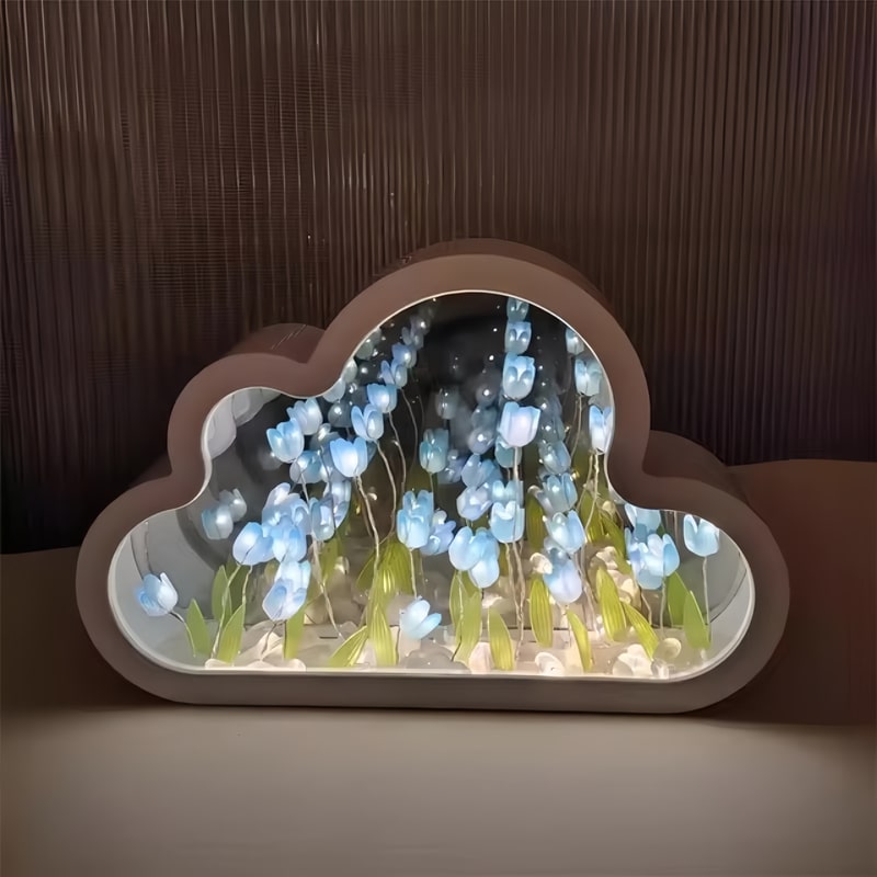 Tulip Cloud Mirror